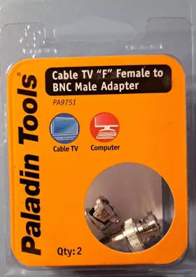 PA9751 GREENLEE Paladin Tools Cable Tv Female Bnc Male Pack