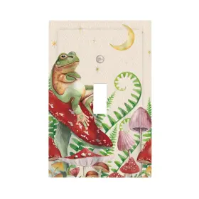 WALLPLATEHJX09 GROEUOG Mushroom Boho Gang Toggle Wall Plate