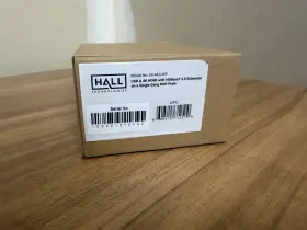 EX-4KU-WP HALL RESEARCH Hdmi Usb Wall Plate
