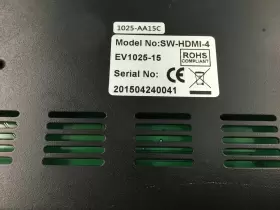 SW-HDMI-4 HALL RESEARCH Switch #3 SW-HDMI-4 HALL RESEARCH Switch #3