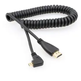 907673543947 HANGTON Micro Hdmi Hdtv Spiral Cable Dslr Cell