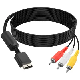 HFR-PS2 HERFAIR Cable Playstation Rca Audio Video Adapter Cor HFR-PS2 HERFAIR Cable Playstation Rca Audio Video Adapter Cor