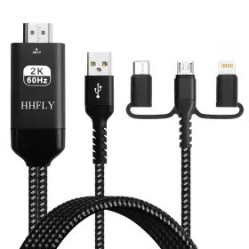 HD3IN1B HHFLY Usb Hdmi Adapter Iphone Android Mirroring