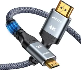 PT-6FT HIGHWINGS Mini Hdmi Cable High Feet