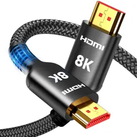 Highwings Sz-8k-45m-uhd-jw Hdmi Cable 15 Ft Long 10k 8k 4k Ultra Hd High Speed Feet Black