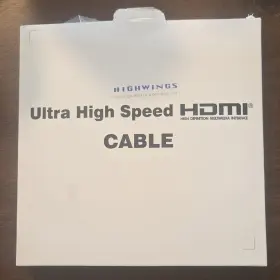X0039X0HGN HIGHWINGS Hdmi Cable Braid Earc Dynamic Hdr