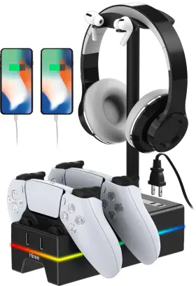 039966792345 HIREE Dualsense Controller Charger Dock Station