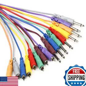 B000068O20 HOSA Ts Rca Unbalanced Snake Feet