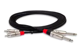B004NCYVY2 HOSA Pro Stereo Interconnect Dual Rean Ts Rca