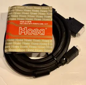 VGA-315FR HOSA Cable Ferrite Core Feet
