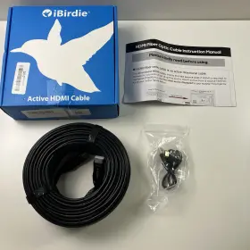 Ibirdie 603981651249 4k Fiber Optic Hdmi 2.0 Cable 150 Ft 18gbps Apple-tv Ps4 Xbox Compatible Ibirdie 603981651249 4k Fiber Optic Hdmi 2.0 Cable 150 Ft 18gbps Apple-tv Ps4 Xbox Compatible