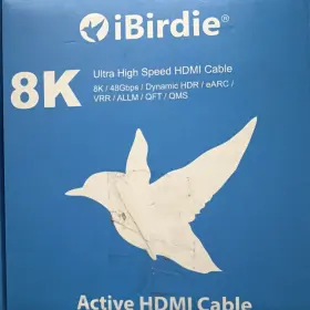 X003Z23NNH IBIRDIE Fiber Optic Hdmi Cable Braided