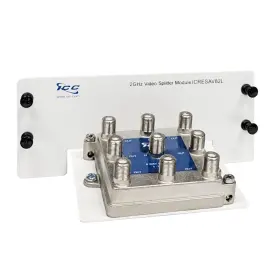 ICRESAV82L ICC Video Splitter Module Ports Passive Coax