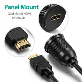 6598622886 ICESPRING Hdmi Panel Flush Mount Cable Meter Dash #2