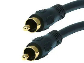 102982 COAXIAL Audio Video Rca Cable Pdif Digital Coax Subw #2