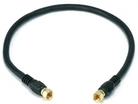 105359 QUAD Shield Coaxial Cable Connector Television