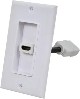 107330 FLEXIBLE Inset Wall Plate High Hdmi Cable