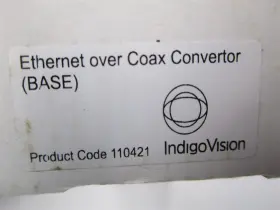 110422 INDIGOVISION Ethernet Coax Converter Base