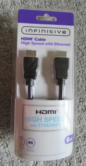 195602079063 INFINITIVE Hdmi High Ethernet Cable