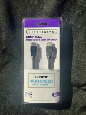 747771 INFINITIVE High Hdmi Cable Ethernet