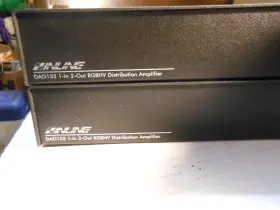 DAG152 INLINE Rgbhv Distribution Amplifier Analog Video
