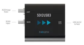 040232250538 INOGENI Video Converter Sdi Usb Plug Go Up Fps #3
