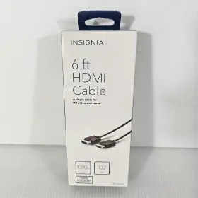 NS-HG06505 INSIGNIA High Hdmi Cable Feet Arc Gbps Sound