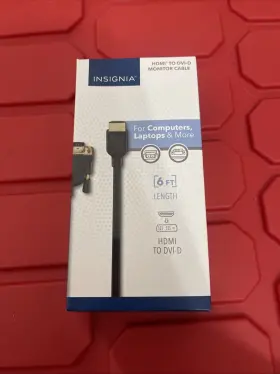 Insignia Ns-p106502 Hdmi To Dvi-d 6ft Cable - Black