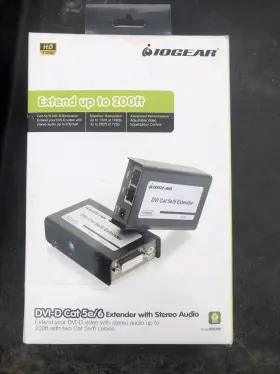 881317509079 IOGEAR Dvi Extender Cat Stereo Audio