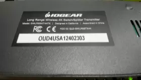 GWLRSSKIT4KTX IOGEAR Wireless Switch Splitter Transmitter #3