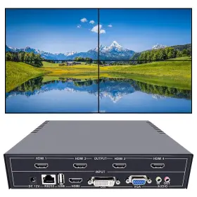 Lmpyf ISEEVY Channel Video Wall Controller Hdmi Dvi Vga Usb