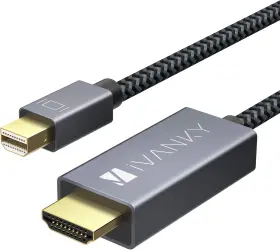 IVANKY-DC-02 IVANKY Mini Displayport Hdmi Cable Dp Braided IVANKY-DC-02 IVANKY Mini Displayport Hdmi Cable Dp Braided