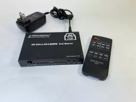 JTD-HD4X2-4K J-TECH DIGITAL Hdmi Matrix