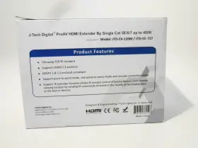 Jtdhdex J-TECH DIGITAL Hdmi Extender Single Cable #2