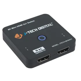JTECH-8KSW21 J-TECH DIGITAL Hdmi Switch Hdr Auto Switcher