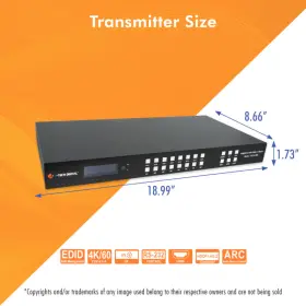 810058921222 J-TECH DIGITAL Hdmi Matrix #2