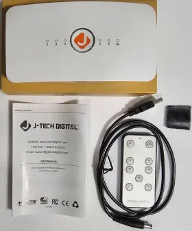 JTECH-18GSW5 J-TECH DIGITAL Hdmi Switch Hdcp Hdr Dolby Vision