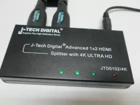 JTD0102-4K J-TECH DIGITAL INC Advanced Hdmi Splitter Ultra #2