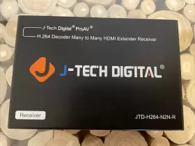 JTD-H264-N2N-R J-TECH DIGITAL Hdmi Video Extender Decoder Ir #2