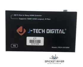 J-tech Digital Jtech-ex100m J-tech 1080p Hdmi Over Ethernet Extender