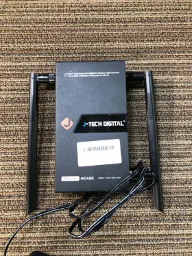 J-tech Digital Wex-200m J-tech Hdbitt Series 1x2 Wireless Transmitter Hdmi Extender Fhd 4k 660ft