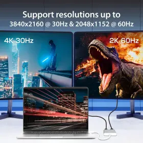 847626001840 J5CREATE Usb Hdmi Adapter Dual Monitor Cable Wi #3