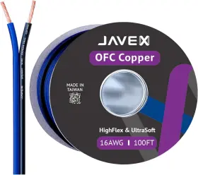 9K2-JXJ1602 JAVEX Awg Audio Speaker Wire Cable