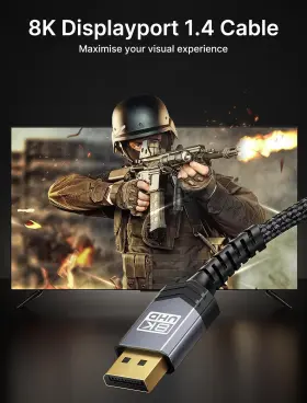 313039638657 JSAUX Displayport Cable Dp #2 313039638657 JSAUX Displayport Cable Dp #2