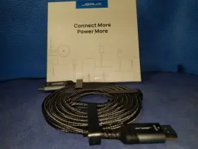 AMP046 JSAUX Displayport Hdmi Cable Dp Male Video Uhd