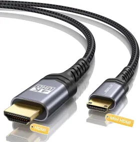 N01HTH007111 JSAUX Mini Hdmi Cable Braided High