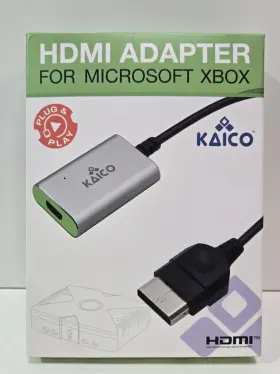 Kaico Labs 060556730344 Hdmi Adapter For Microsoft Xbox Ntsc And Pal Compatible - New Open Box Kaico Labs 060556730344 Hdmi Adapter For Microsoft Xbox Ntsc And Pal Compatible - New Open Box