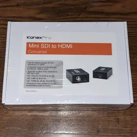 Kanexpro 813982020061 New Ext-sdhdx Mini Sdi To Hdmi Converter Sealed