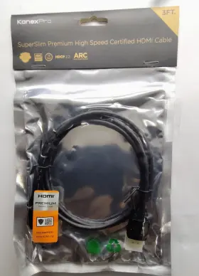 CBL-HDMICERTSS3FT KANEXPRO Superslim High Hdmi Cable