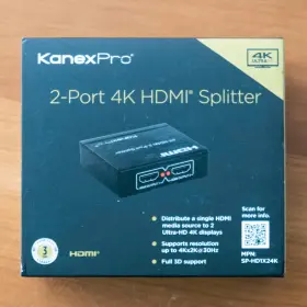 Kanexpro Sp-hd1x24k 4k Uhd Hdmi 1x2 Port Splitter